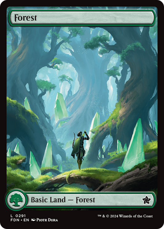 Forest (0291)  (Foil) [Foundations]
