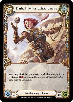 Dash, Inventor Extraordinaire // Viserai, Rune Blood [Arcane Rising]
