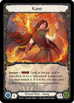 Kano // Viserai, Rune Blood [Arcane Rising]