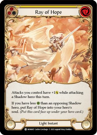 Ray of Hope (Unlimited Edition Rainbow Foil) [Monarch]