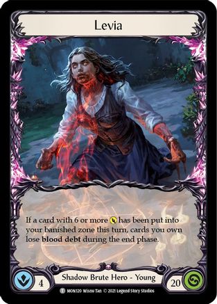 Levia // Ravenous Meataxe (1st Edition Normal) [Monarch]