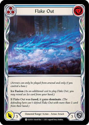 Flake Out (Blue) (Unlimited Edition Normal) [Tales of Aria]