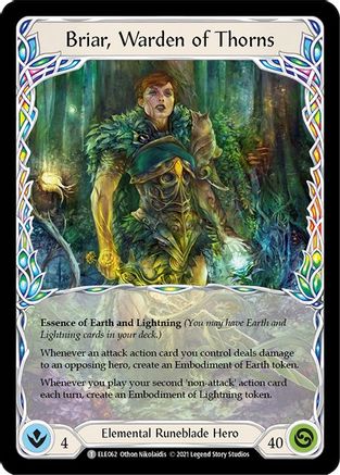 Briar, Warden of Thorns // Titan's Fist (Unlimited Edition Normal) [Tales of Aria]