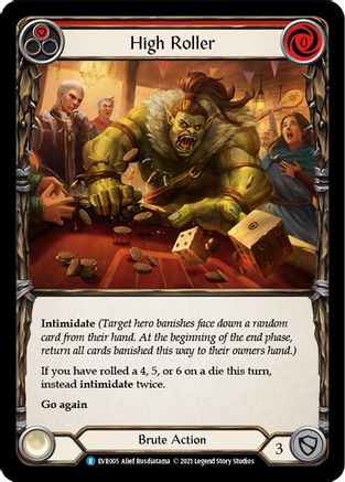 High Roller (Red) (1st Edition Normal) [Everfest]
