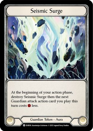 Seismic Surge (1st Edition Normal) [Everfest]