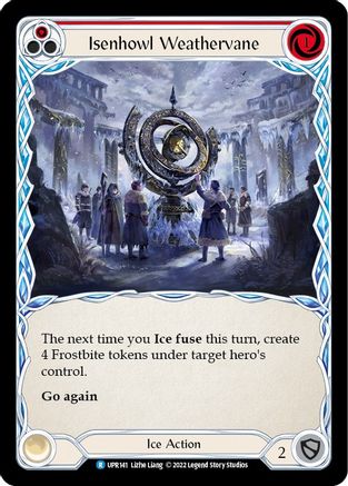 Isenhowl Weathervane (Red) (Rainbow Foil) [Uprising]