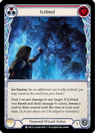 Icebind (Red) (Rainbow Foil) [Uprising]