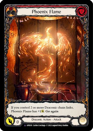 Phoenix Flame (Marvel) (Cold Foil) [Uprising]