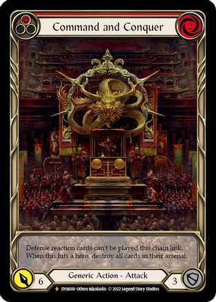 Command and Conquer (Cold Foil) [Dynasty]