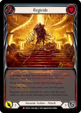 Regicide (Extended Art) (Rainbow Foil) [Dynasty]