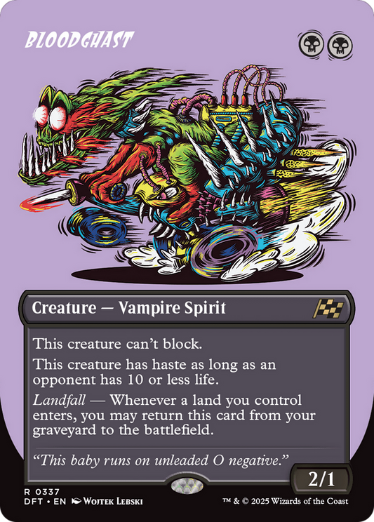 Bloodghast (Borderless) (Foil) [Aetherdrift]