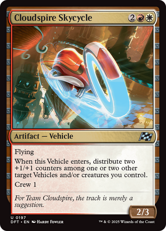 Cloudspire Skycycle (Foil) [Aetherdrift]