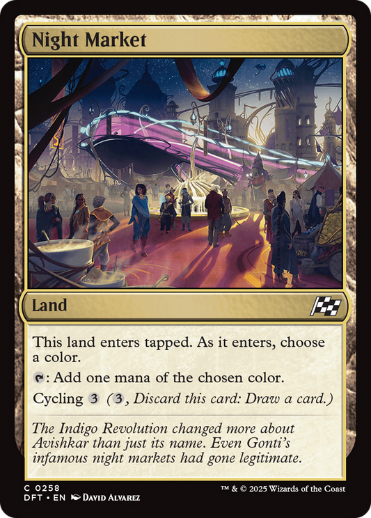 Night Market (Foil) [Aetherdrift]