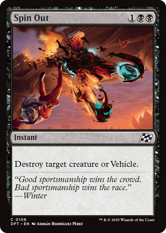 Spin Out (Foil) [Aetherdrift]