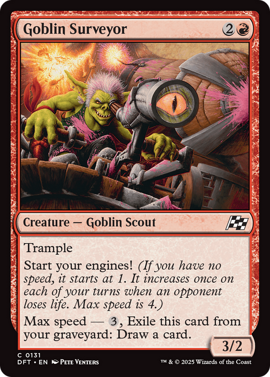 Goblin Surveyor (Foil) [Aetherdrift]